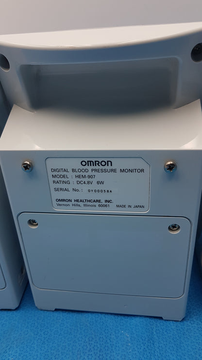 Lot of 6 Omron HEM-907XL Digital Blood Pressure Monitor
