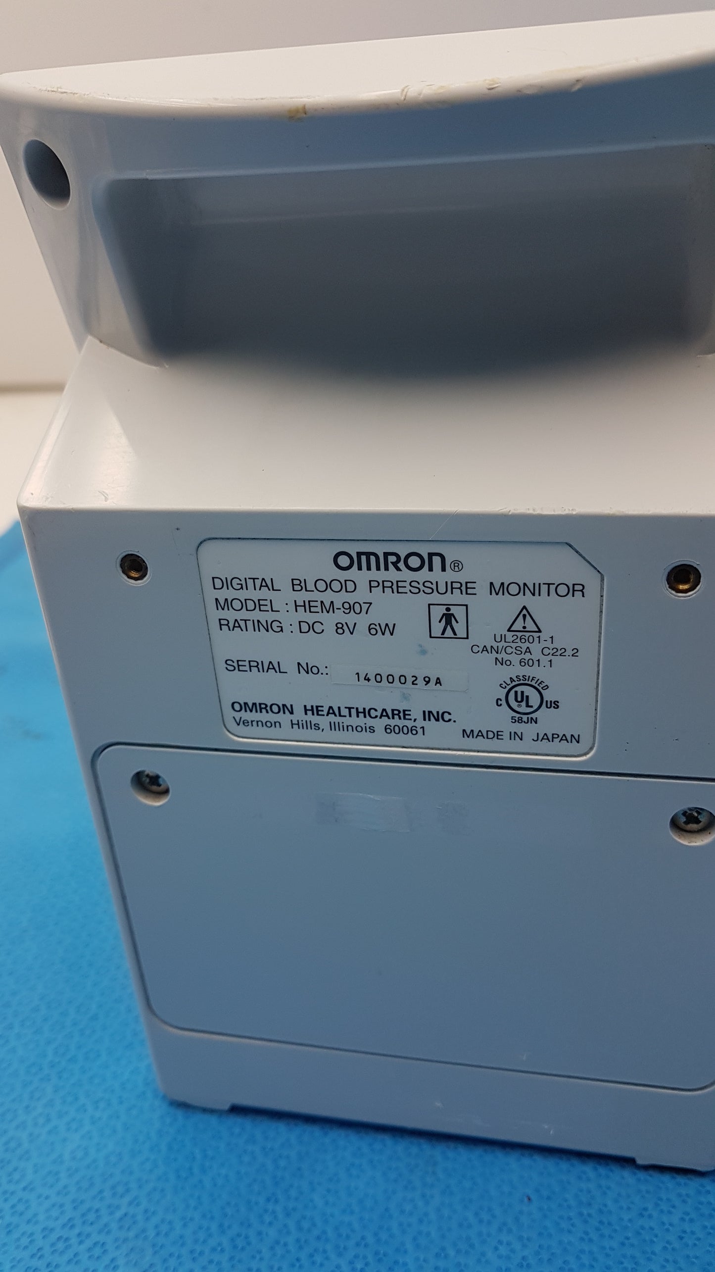 Lot of 6 Omron HEM-907XL Digital Blood Pressure Monitor