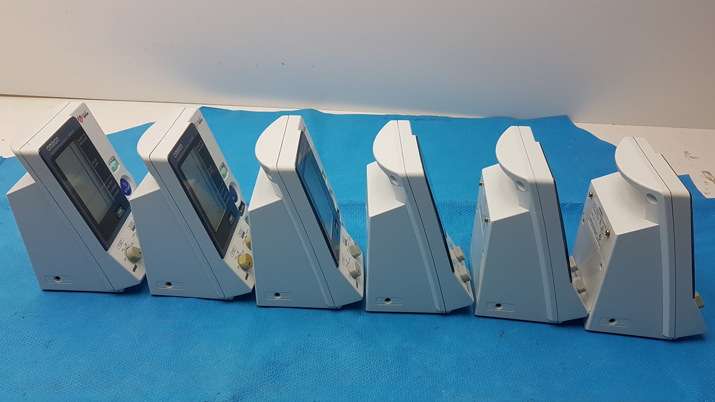 Lot of 6 Omron HEM-907XL Digital Blood Pressure Monitor
