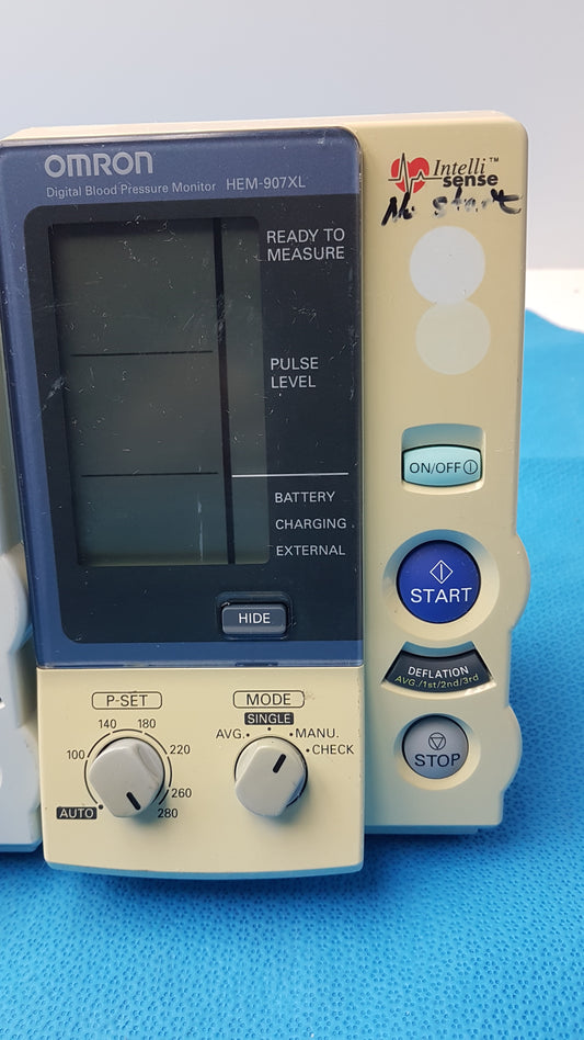 Lot of 6 Omron HEM-907XL Digital Blood Pressure Monitor