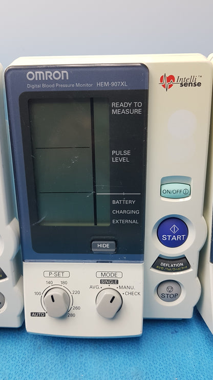 Lot of 6 Omron HEM-907XL Digital Blood Pressure Monitor