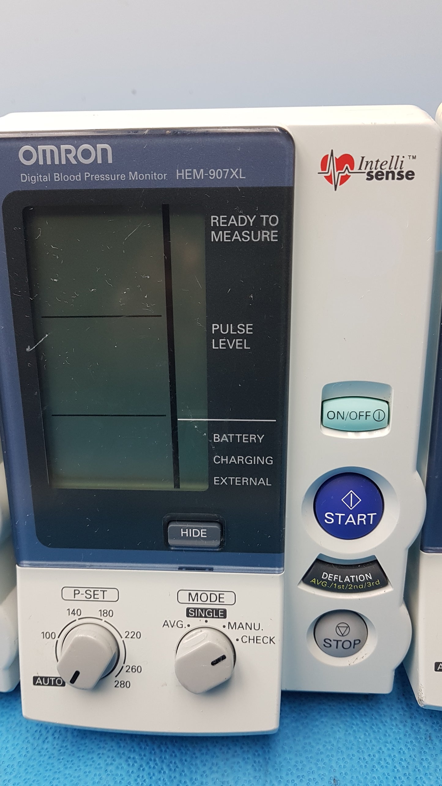 Lot of 6 Omron HEM-907XL Digital Blood Pressure Monitor