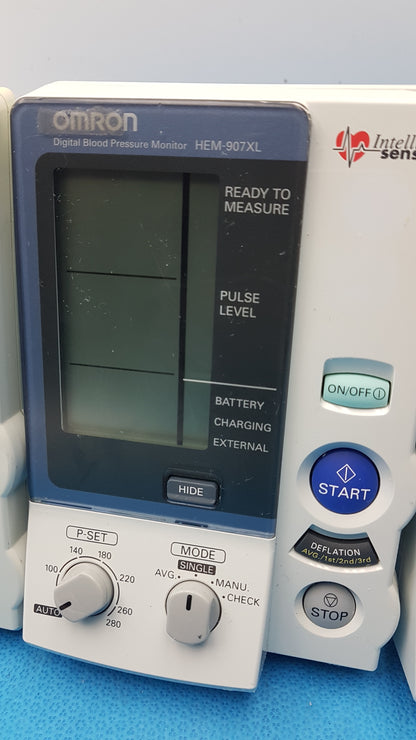 Lot of 6 Omron HEM-907XL Digital Blood Pressure Monitor