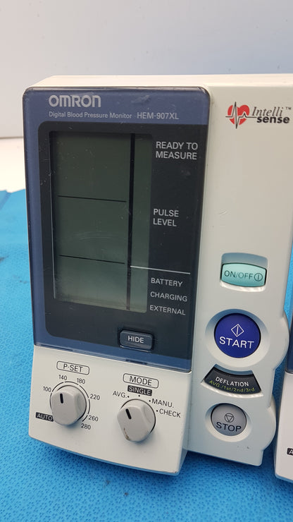Lot of 6 Omron HEM-907XL Digital Blood Pressure Monitor