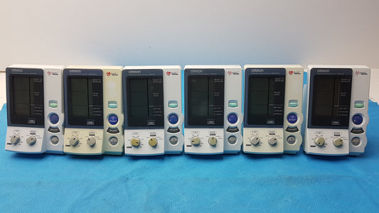 Lot of 6 Omron HEM-907 IntelliSense Professional Digital Blood Pressure Monitor