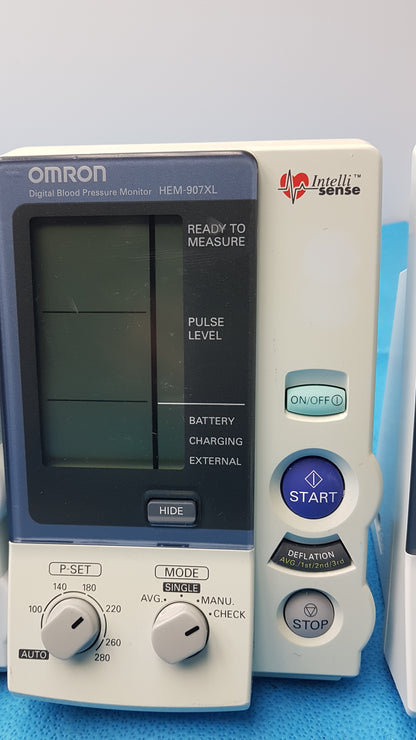 Lot of 6 Omron HEM-907 IntelliSense Professional Digital Blood Pressure Monitor