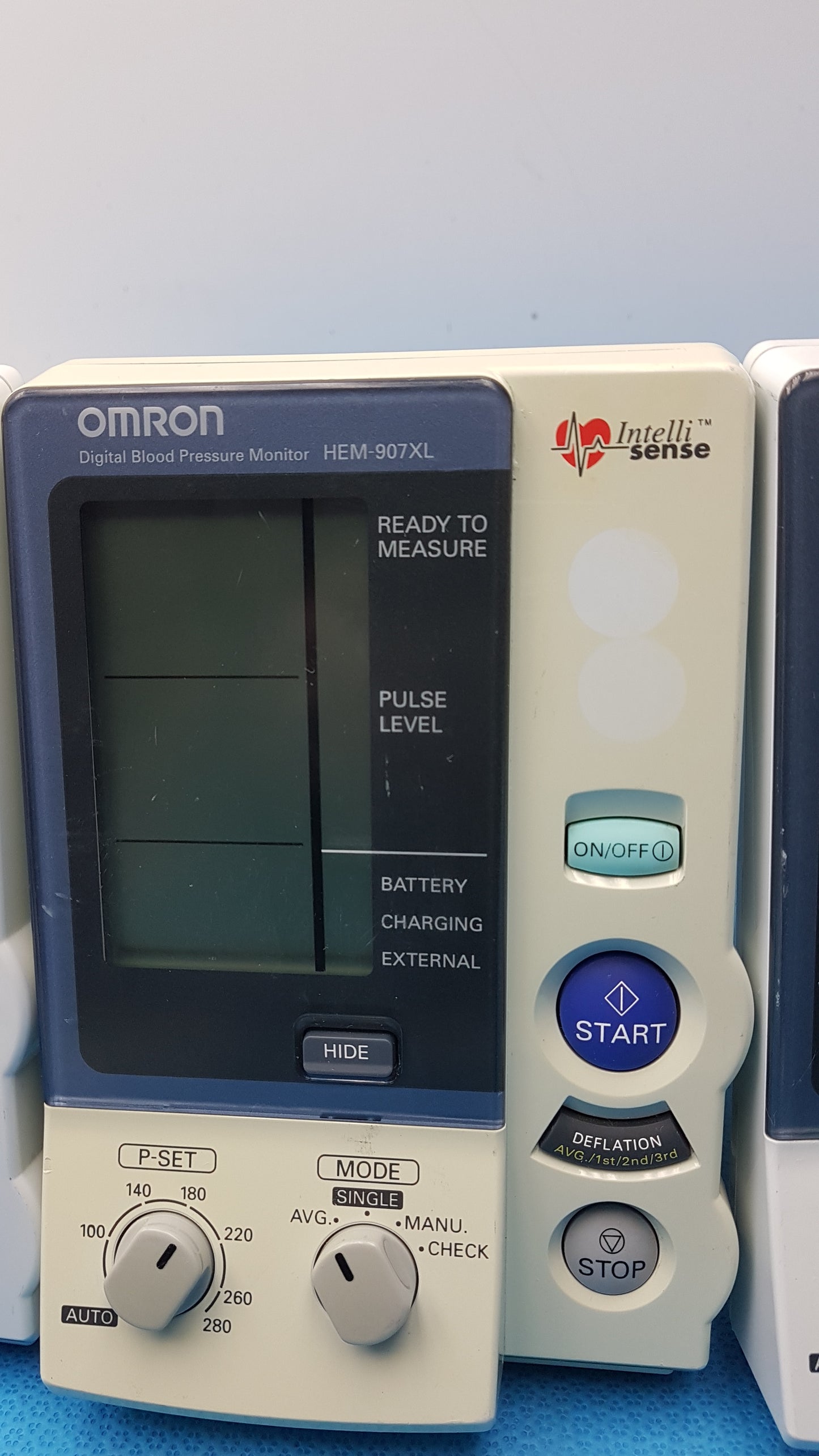 Lot of 6 Omron HEM-907 IntelliSense Professional Digital Blood Pressure Monitor