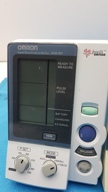 Lot of 6 Omron HEM-907 IntelliSense Professional Digital Blood Pressure Monitor