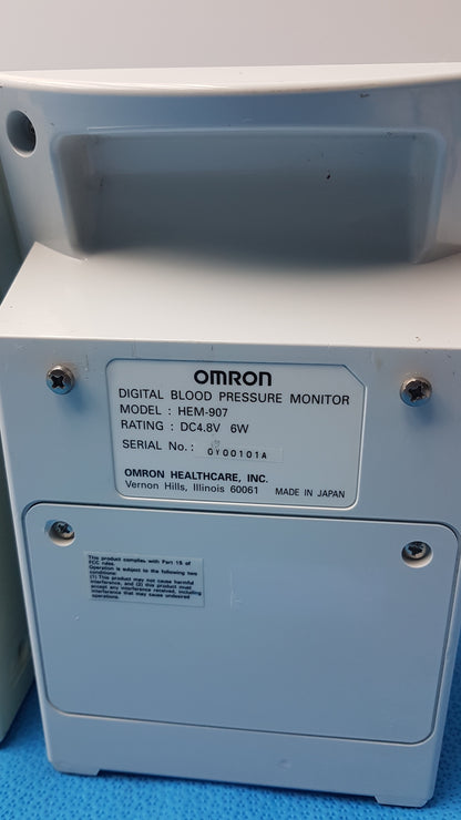 Lot of 6 Omron HEM-907 IntelliSense Professional Digital Blood Pressure Monitor