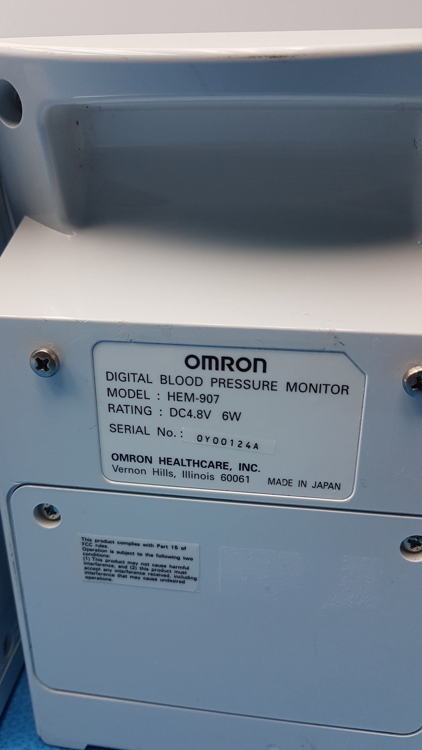 Lot of 6 Omron HEM-907 IntelliSense Professional Digital Blood Pressure Monitor