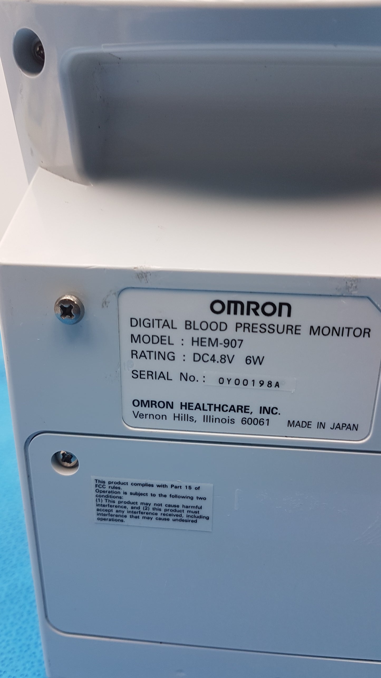 Lot of 6 Omron HEM-907 IntelliSense Professional Digital Blood Pressure Monitor