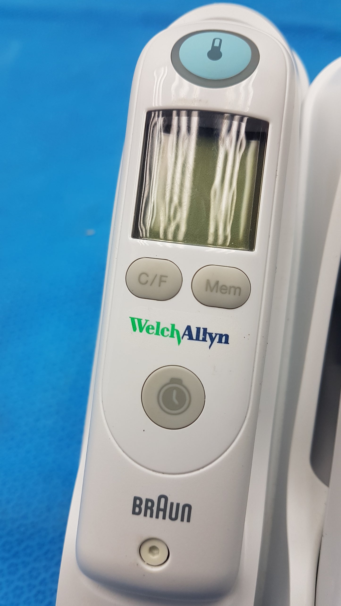Lot of 8 Welch Allyn Braun Pro 6000 Ear Thermometers With Bases