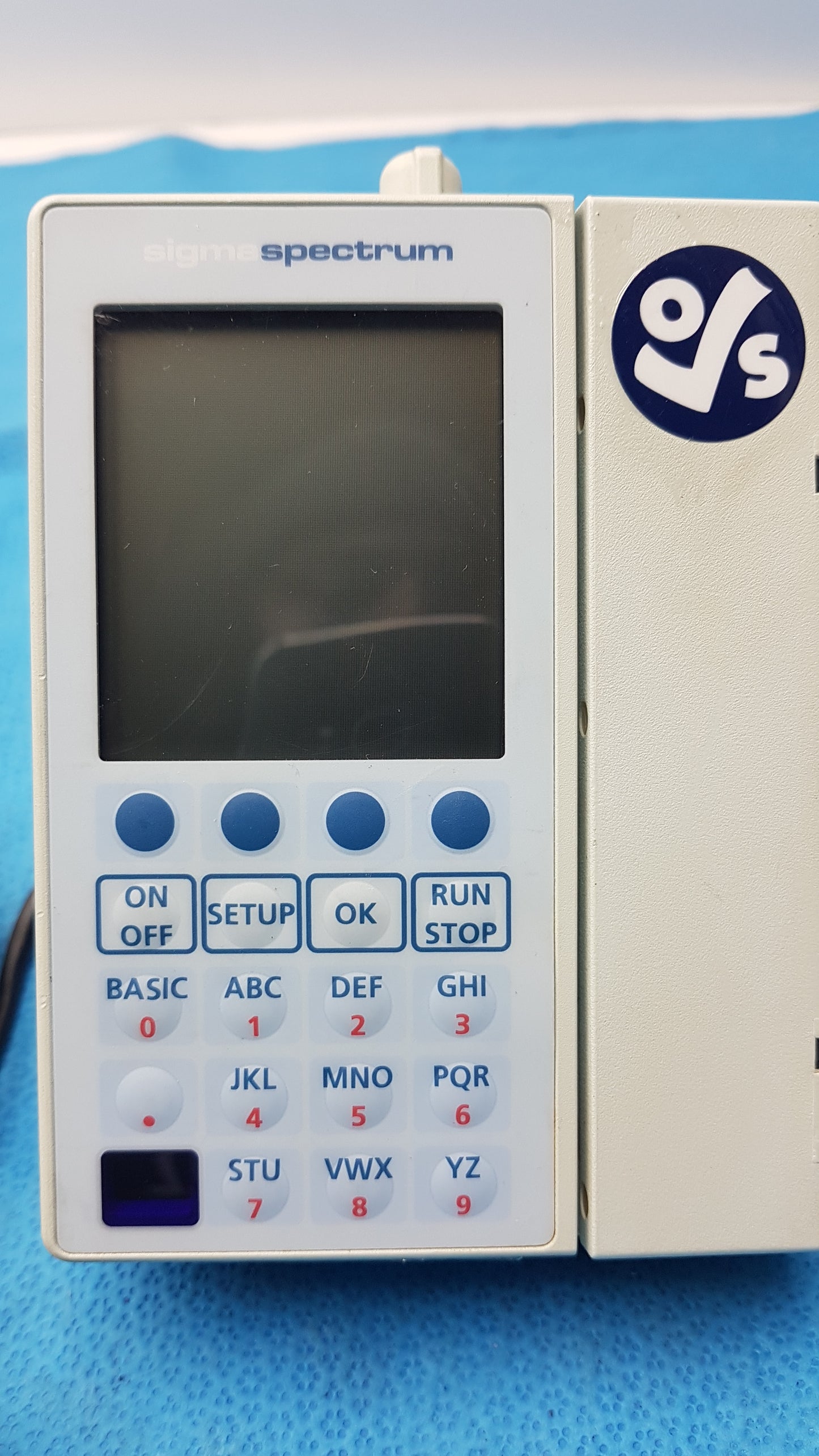 Lot of 2 Baxter Sigma Spectrum Infusion Pumps With AC Power Adapters P/N 35162