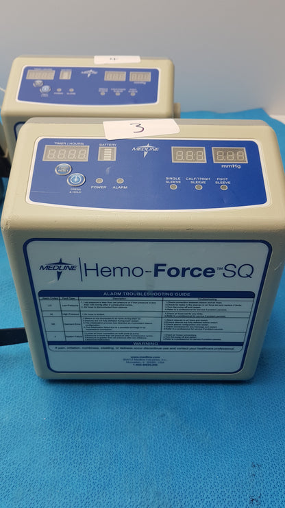 Lot of 5 Medline Hemo Force DVT Compression Pump