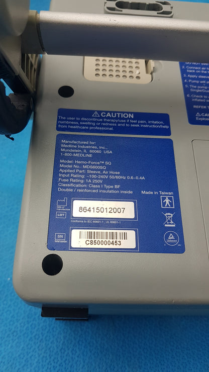 Lot of 5 Medline Hemo Force DVT Compression Pump