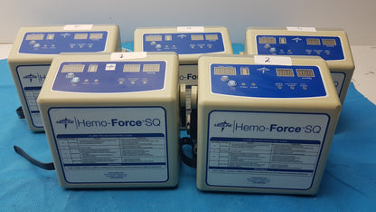Lot of 5 Medline MDS600SQ Hemo Force SQ Sequential DVT Pump