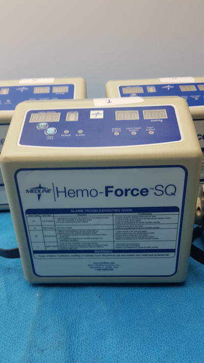 Lot of 5 Medline MDS600SQ Hemo Force SQ Sequential DVT Pump