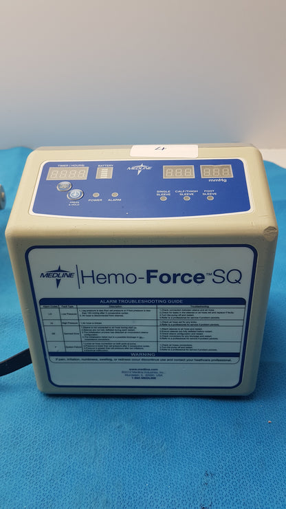 Lot of 5 Medline MDS600SQ Hemo Force SQ Sequential DVT Pump