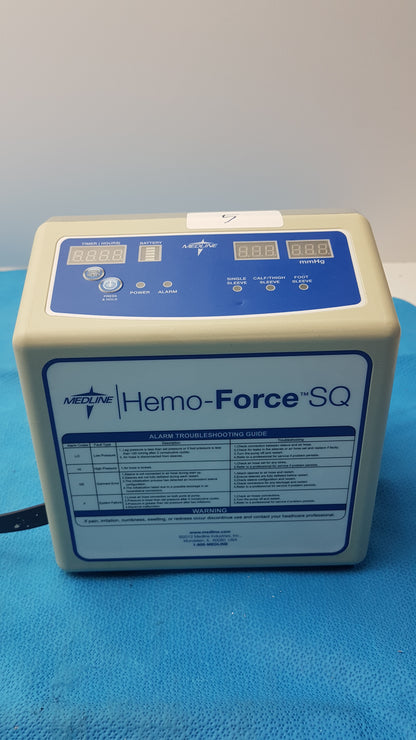 Lot of 5 Medline MDS600SQ Hemo Force SQ Sequential DVT Pump