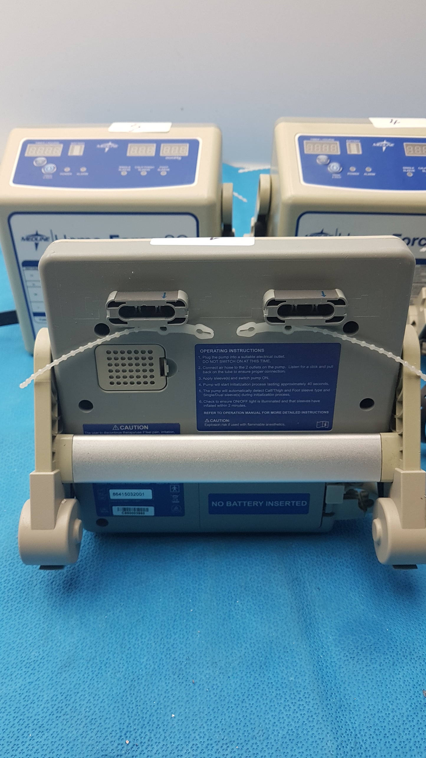 Lot of 5 Medline MDS600SQ Hemo Force SQ Sequential DVT Pump