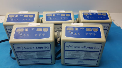 Lot of 5 Medline MDS600SQ Hemo Force SQ Sequential DVT Pump