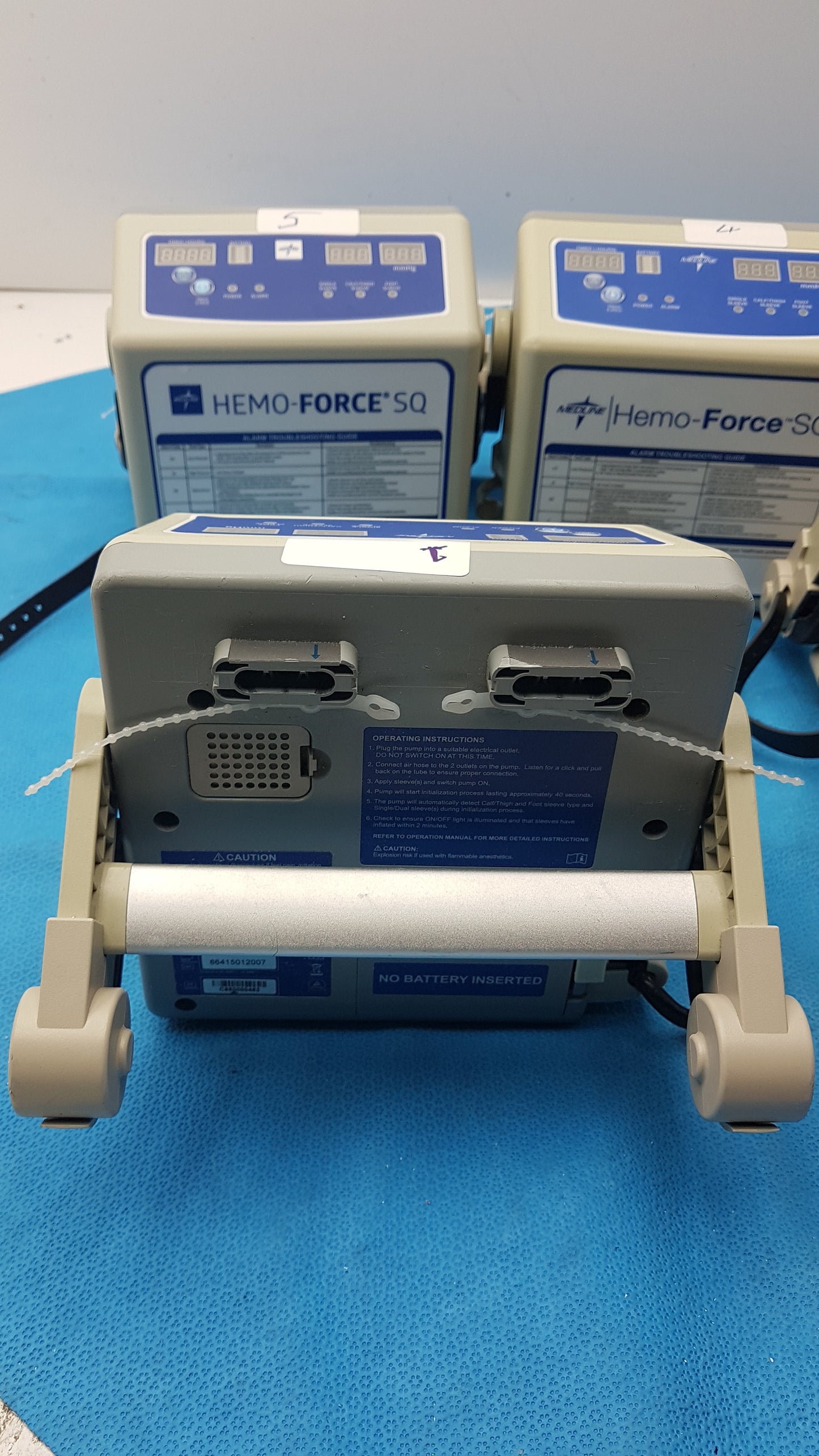 Lot of 5 Medline Hemo Force DVT Compression Pump Model MDS600SQ