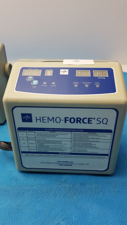 Lot of 5 Medline Hemo Force DVT Compression Pump Model MDS600SQ