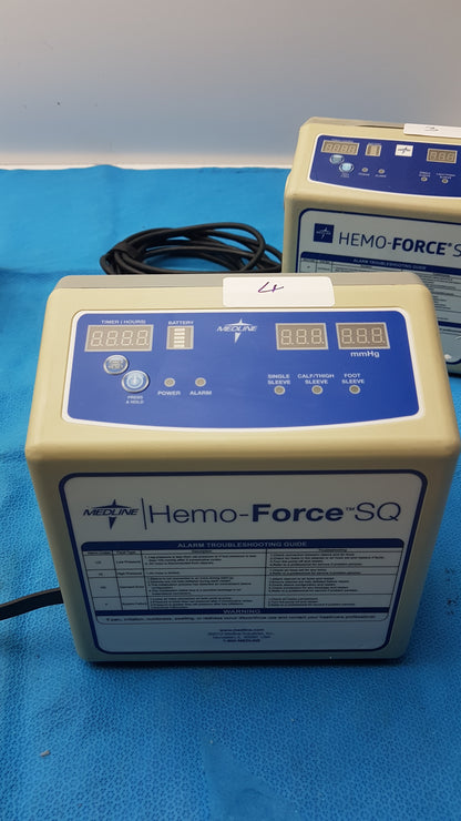 Lot of 5 Medline Hemo Force DVT Compression Pump Model MDS600SQ
