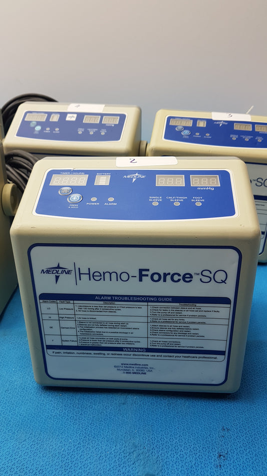 Lot of 5 Medline Hemo Force DVT Compression Pump MDS600SQ