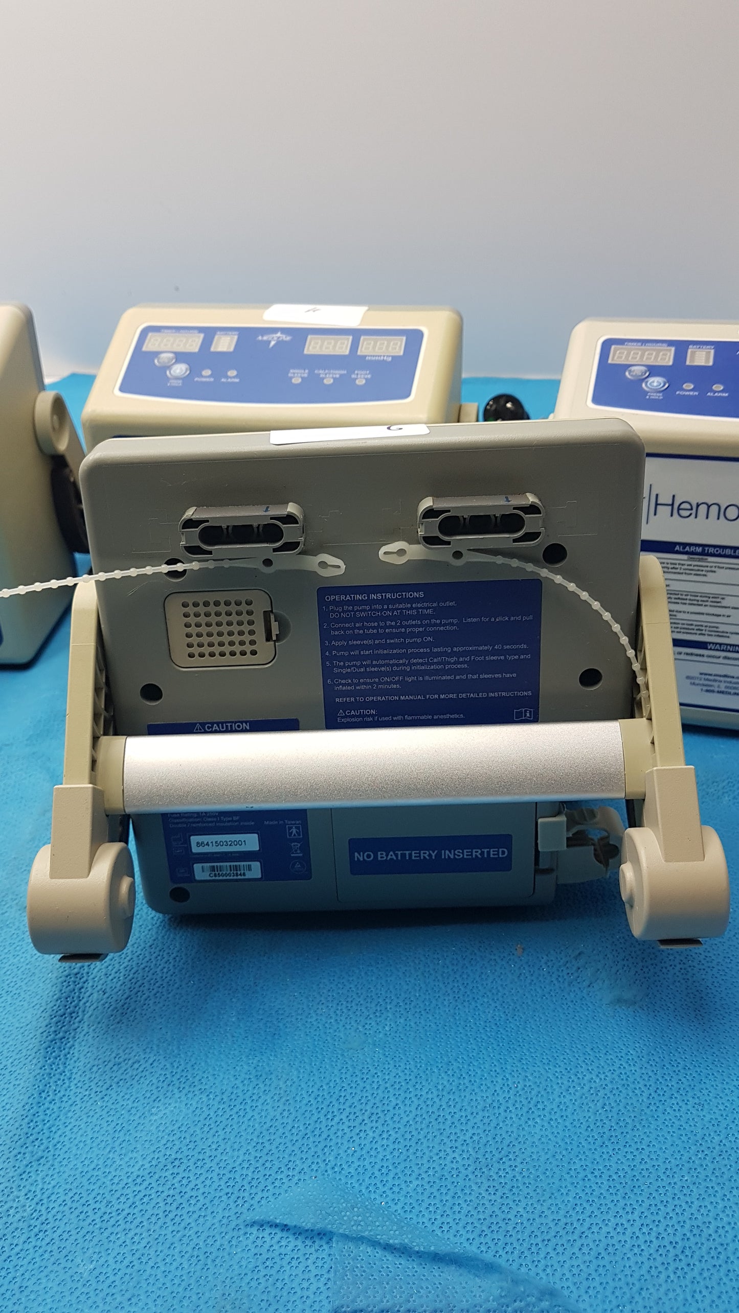 Lot of 5 Medline Hemo Force DVT Compression Pump