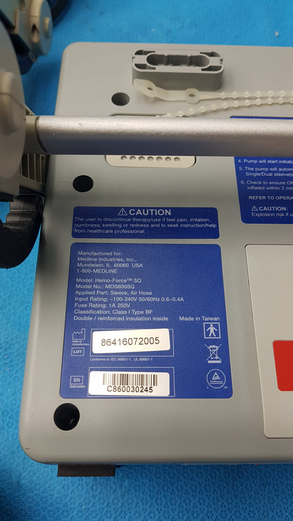 Lot of 5 Medline Hemo Force DVT Compression Pump