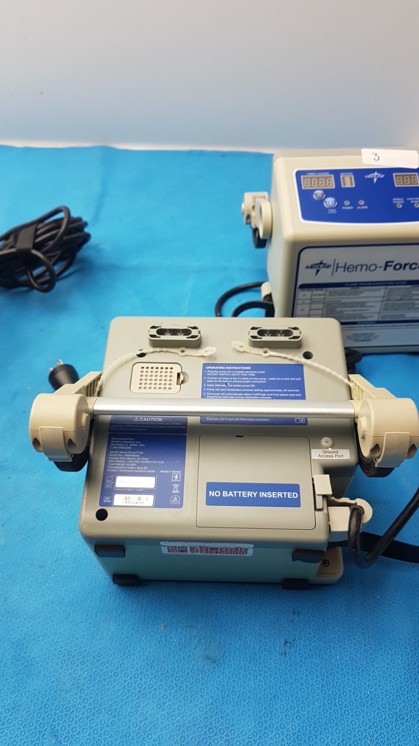 Lot of 5 Medline Hemo Force DVT Compression Pump