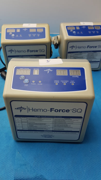 Lot of 5 Medline Hemo Force DVT Compression Pump