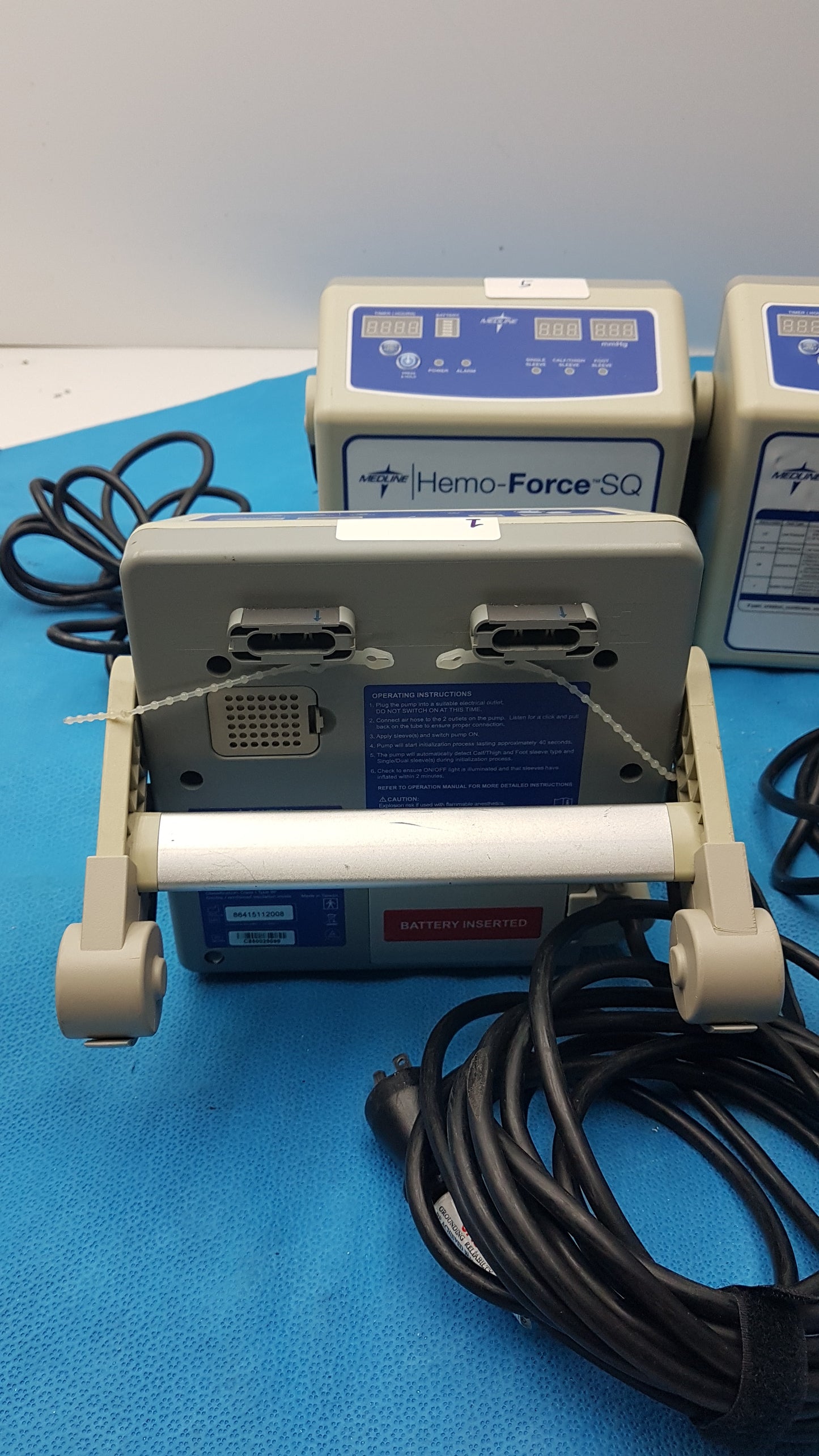 Lot of 5 Medline Hemo Force DVT Compression Pump
