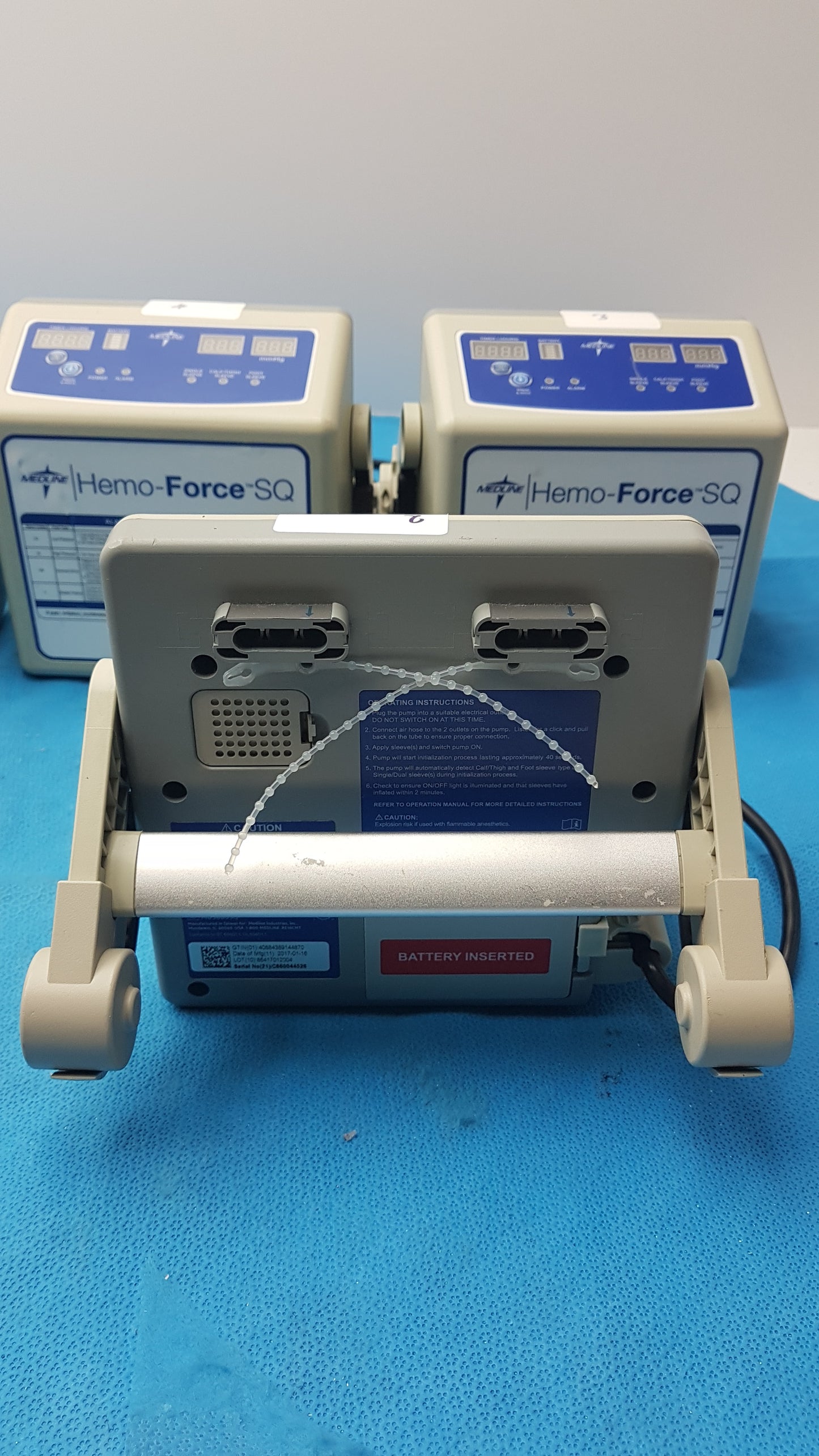 Lot of 5 Medline Hemo Force DVT Compression Pump