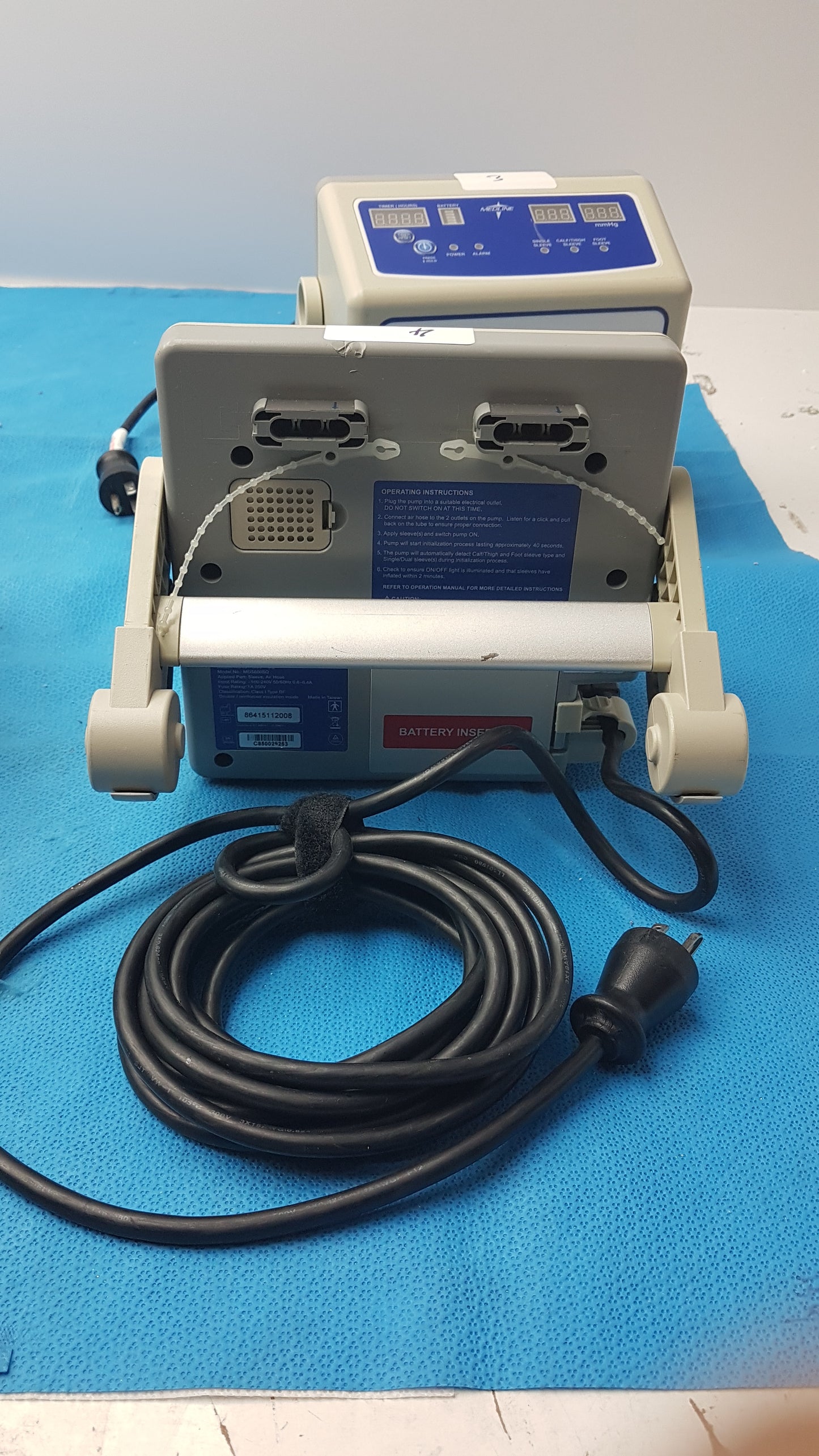 Lot of 5 Medline Hemo Force DVT Compression Pump