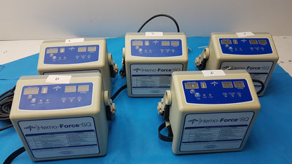 Lot of 5 Medline MDS600SQ Hemo Force SQ Sequential DVT Pump