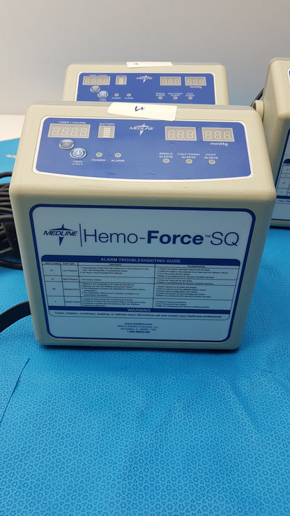 Lot of 5 Medline MDS600SQ Hemo Force SQ Sequential DVT Pump