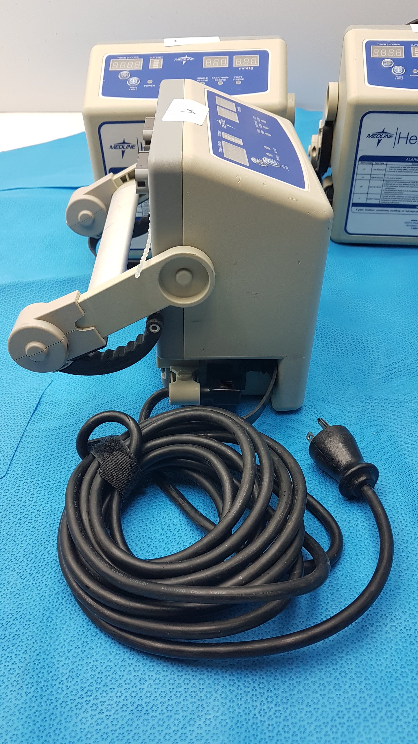 Lot of 5 Medline MDS600SQ Hemo Force SQ Sequential DVT Pump