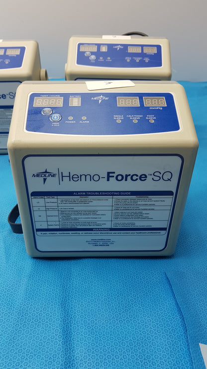 Lot of 5 Medline MDS600SQ Hemo Force SQ Sequential DVT Pump