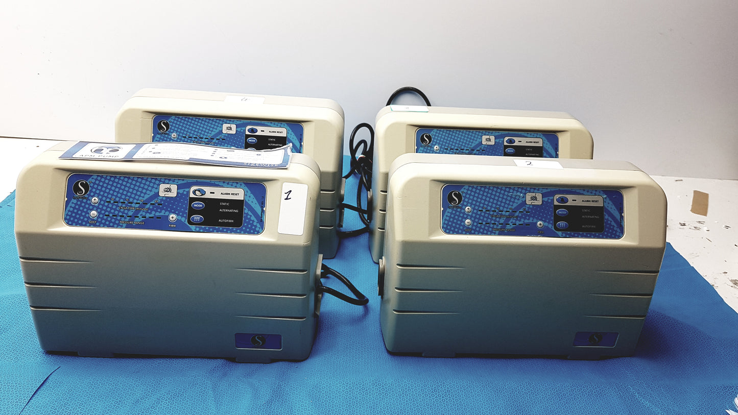 Lot of 4 Sizewise SW-AMP Dynamic Alternating Mattress Pumps