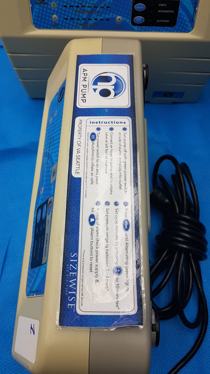 Lot of 4 Sizewise SW-AMP Dynamic Alternating Mattress Pumps