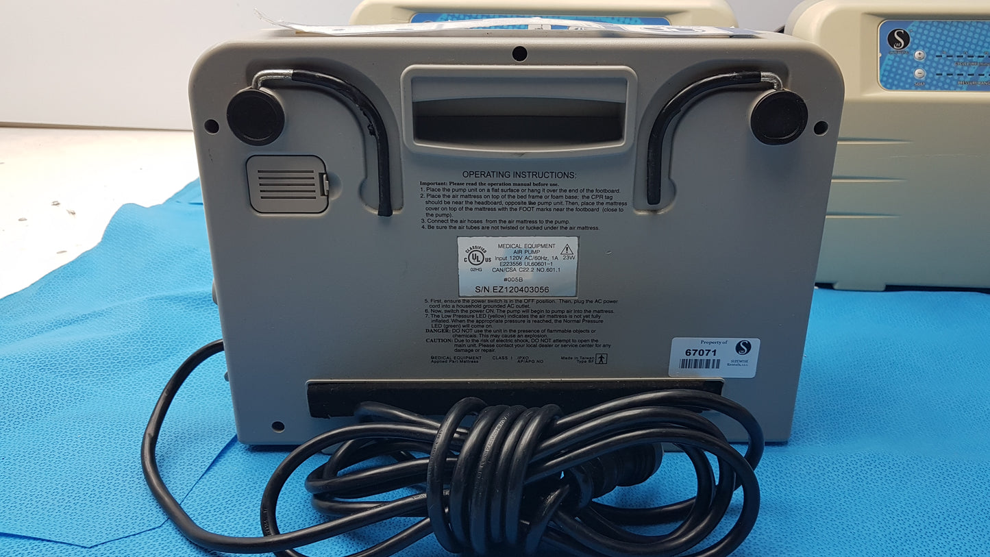 Lot of 4 Sizewise SW-AMP Dynamic Alternating Mattress Pumps