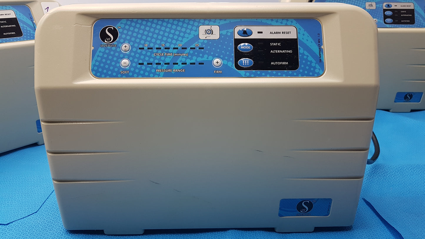 Lot of 4 Sizewise SW-AMP Dynamic Alternating Mattress Pumps