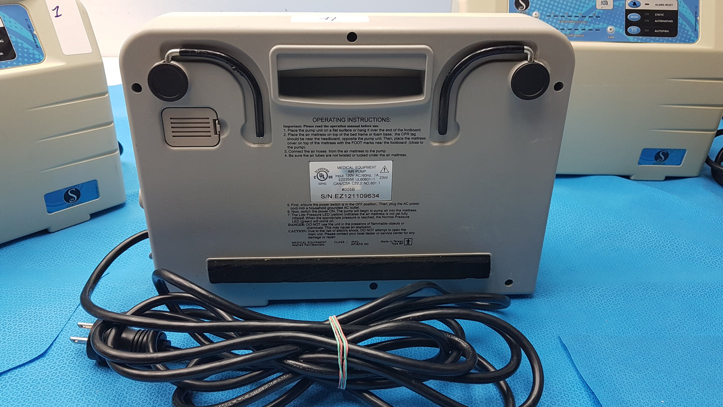 Lot of 4 Sizewise SW-AMP Dynamic Alternating Mattress Pumps