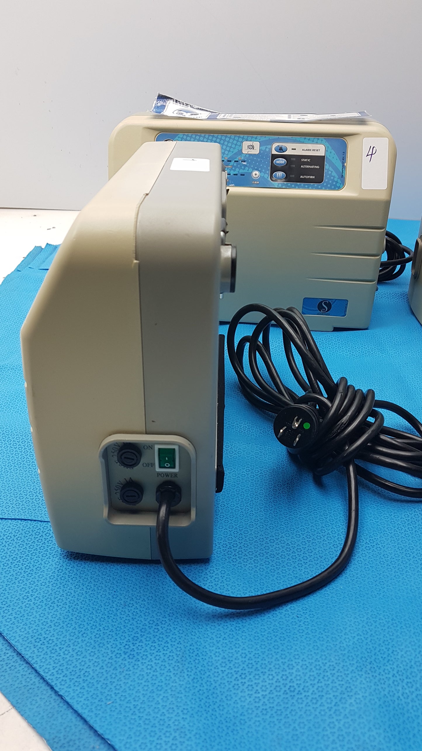 Lot of 4 Sizewise SW-AMP Dynamic Alternating Mattress Pumps