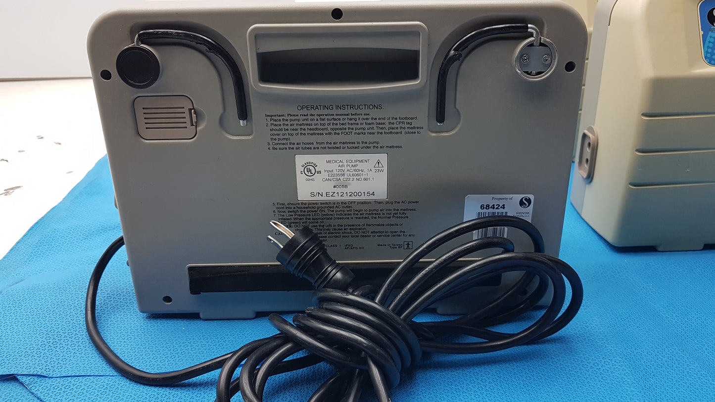 Lot of 4 Sizewise SW-AMP Dynamic Alternating Mattress Pumps