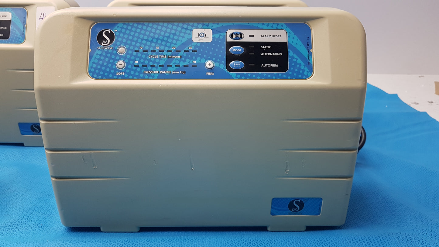 Lot of 4 Sizewise SW-AMP Dynamic Alternating Mattress Pumps