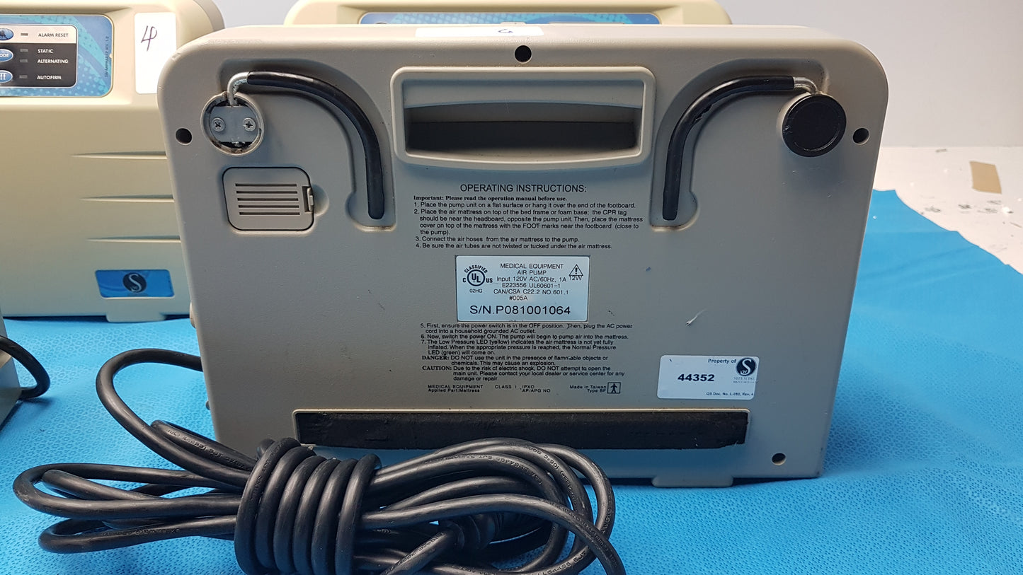 Lot of 4 Sizewise SW-AMP Dynamic Alternating Mattress Pumps