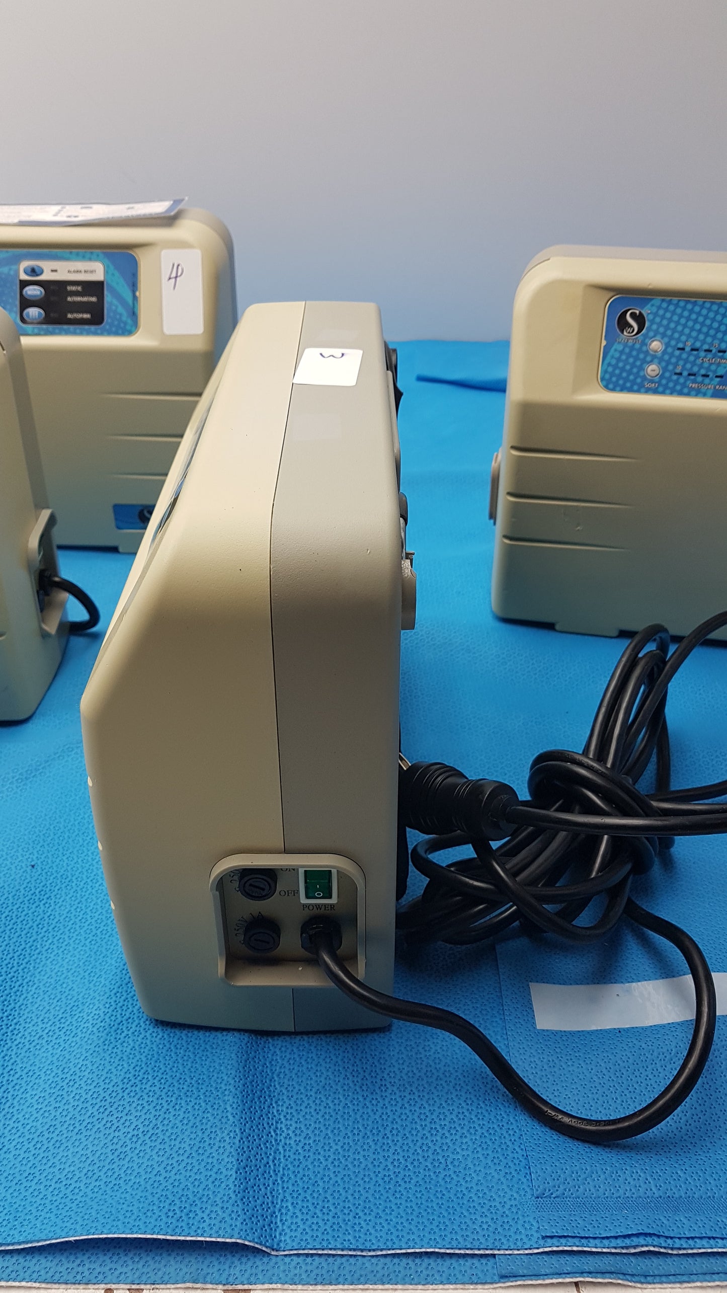 Lot of 4 Sizewise SW-AMP Dynamic Alternating Mattress Pumps